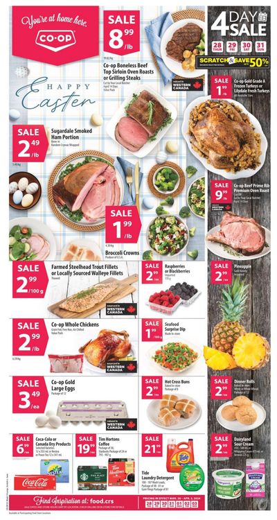 Co-op (West) Food Store Flyer March 28 to April 3