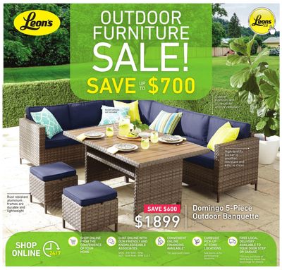 Leon's Outdoor Furniture Flyer May 28 to June 3