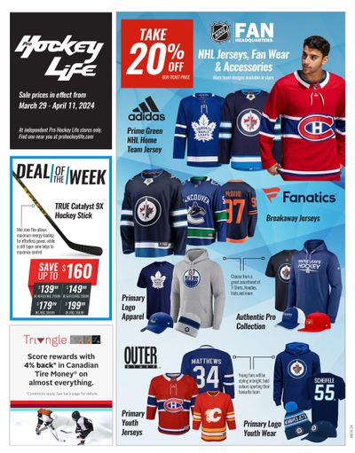 Pro Hockey Life Flyer March 29 to April 11