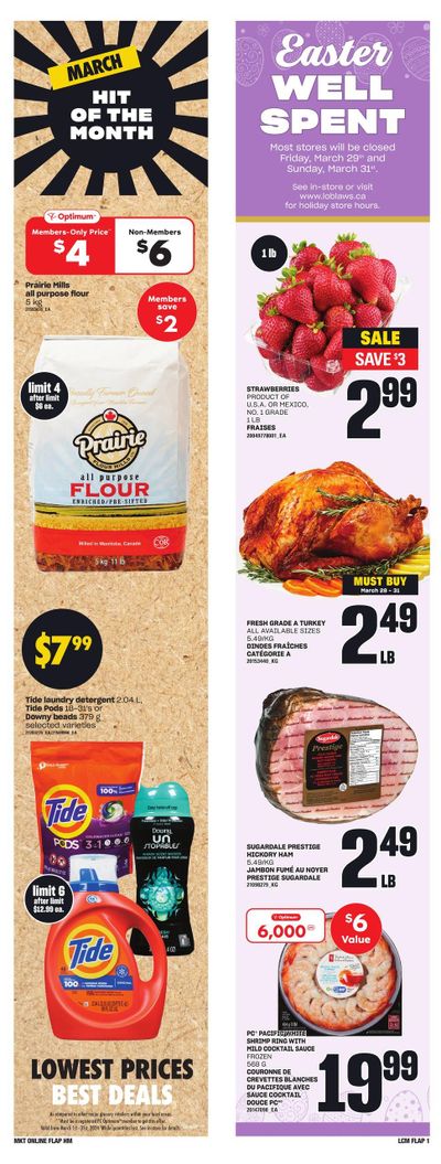 Loblaws City Market (ON) Flyer March 28 to April 3