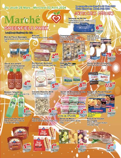 Marche C&T (Greenfield Park) Flyer March 28 to April 3