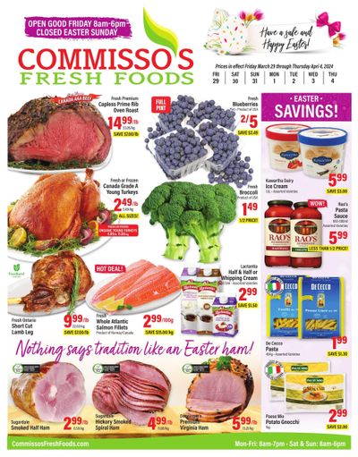 Commisso's Fresh Foods Flyer March 29 to April 4