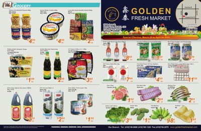 Golden Fresh Market Flyer March 29 to April 4