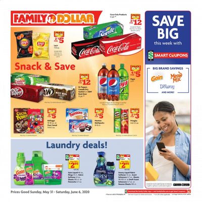 Family Dollar Weekly Ad & Flyer May 31 to June 6