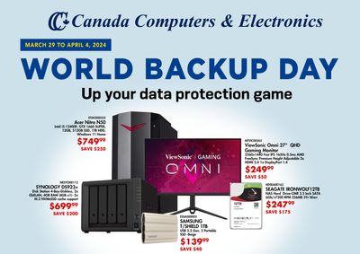 Canada Computers Flyer March 29 to April 4