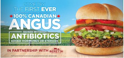 Harvey's Canada Promotion: Only $3.99 Angus, for Limited Time