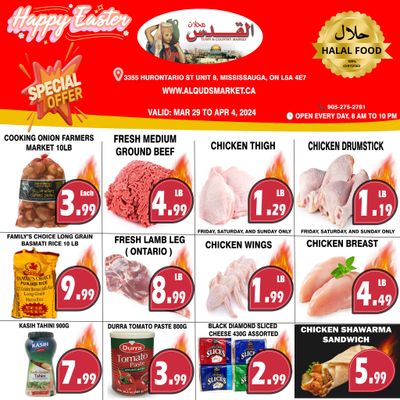 Al-Quds Supermarket Flyer March 29 to April 4