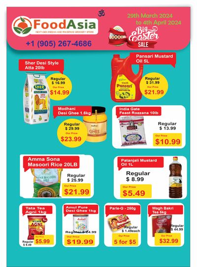 FoodAsia Flyer March 29 to April 4