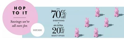 Kate Spade Canada: up to 70% off Everything + Extra 20% off Select Styles