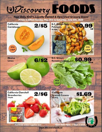 Discovery Foods Flyer May 31 to June 6