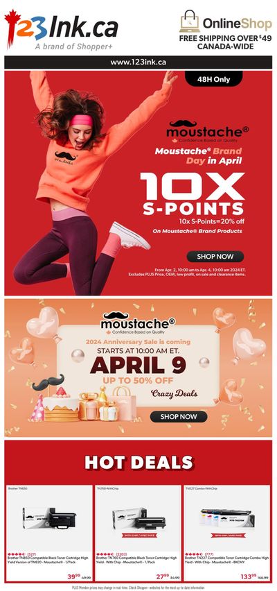 Shopper Plus Flyer April 2 to 9