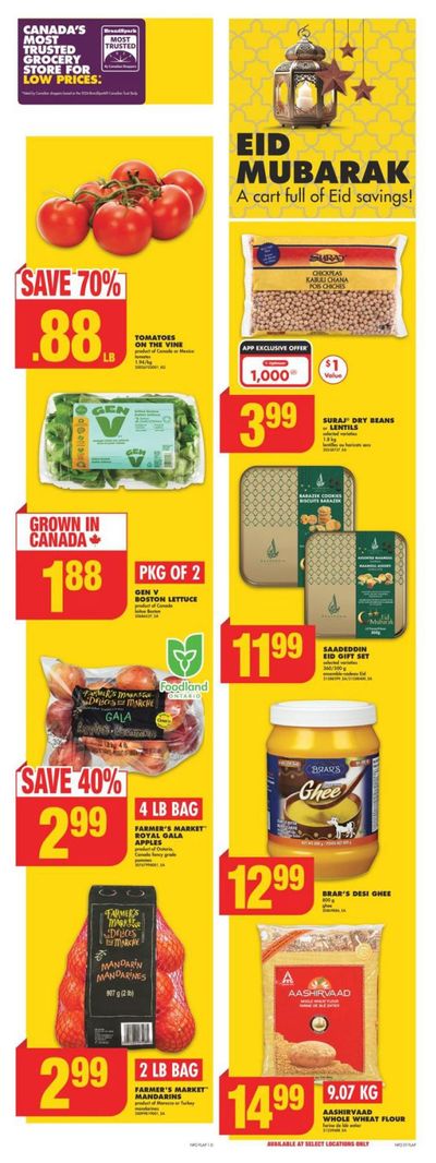 No Frills (ON) Flyer April 4 to 10