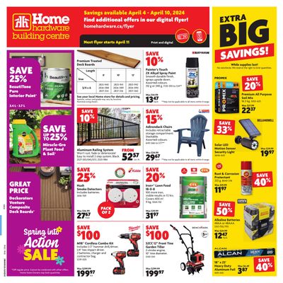 Home Hardware Building Centre (ON) Flyer April 4 to 10