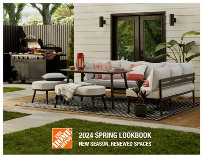 Home Depot Spring LookBook Flyer April 3 to June 30