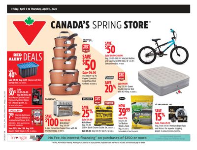 Canadian Tire (West) Flyer April 5 to 11