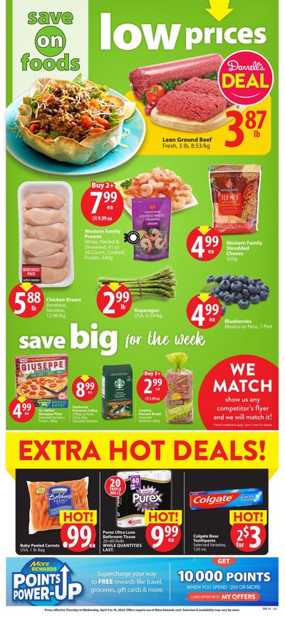 Save On Foods (BC) Flyer April 4 to 10