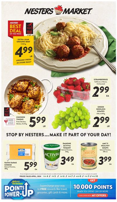 Nesters Market Flyer April 4 to 10