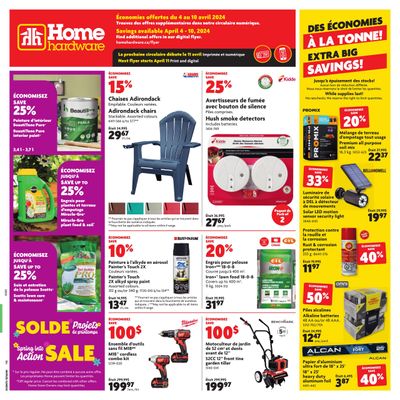 Home Hardware (QC) Flyer April 4 to 10