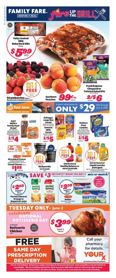 Family Fare Weekly Ad & Flyer May 31 to June 6
