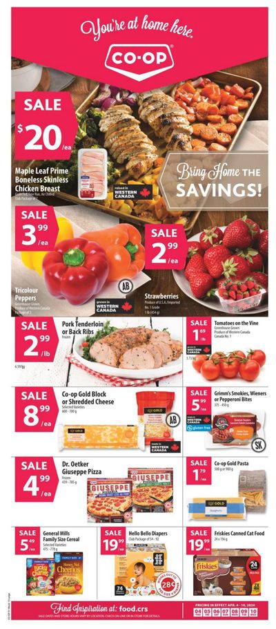 Co-op (West) Food Store Flyer April 4 to 10