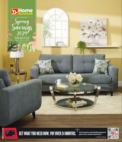 Home Furniture (BC) Flyer April 4 to 28