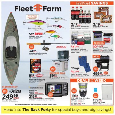 Fleet Farm Weekly Ad & Flyer May 29 to June 6