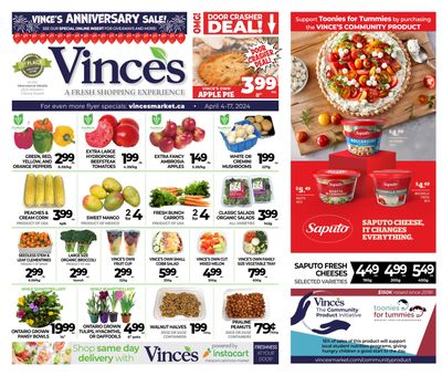 Vince's Market Flyer April 4 to 17