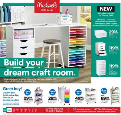 Michaels Weekly Ad & Flyer May 31 to June 6
