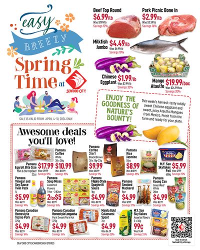 Seafood City Supermarket (ON) Flyer April 4 to 10