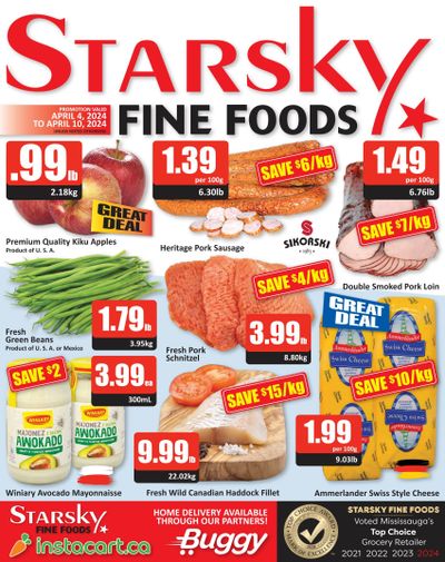 Starsky Foods Flyer April 4 to 10