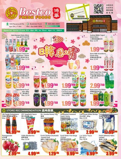 BestCo Food Mart (Ajax) Flyer April 5 to 11