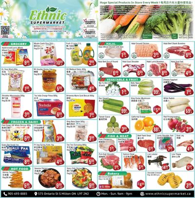 Ethnic Supermarket (Milton) Flyer April 5 to 11