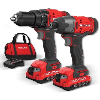 CRAFTSMAN 20-Volt Max 2-Tool Power Tool Combo Kit with Soft Case On Sale for $ 129.00 ( Save $ 60.00 ) at Lowe's Canada