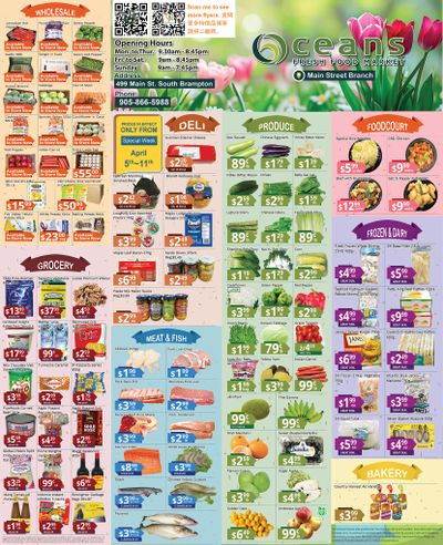 Grant's Food Mart Flyer April 5 to 11