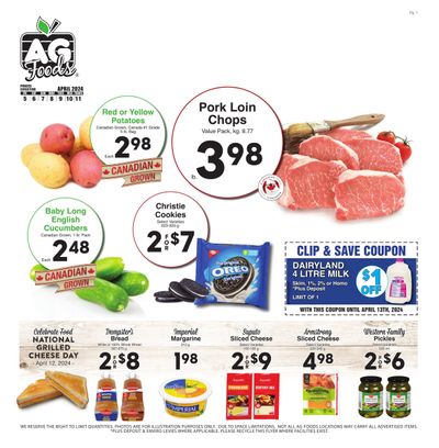 AG Foods Flyer April 5 to 11
