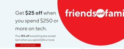 Staples Canada Friends & Family Event: Save $25 or 15% with Promo Code + More