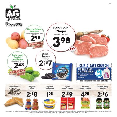 AG Foods Flyer April 7 to 13