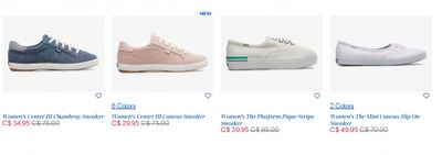 Keds Canada: Sale Styles up to 60% off