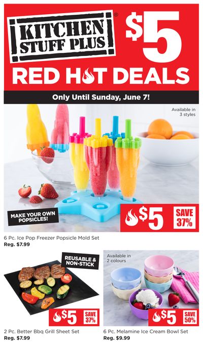 Kitchen Stuff Plus Red Hot Deals Flyer June 1 to 7