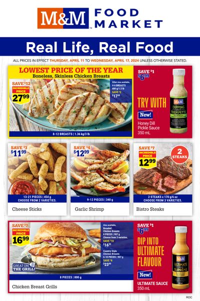 M&M Food Market (Atlantic & West) Flyer April 11 to 17