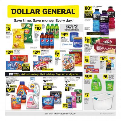 Dollar General Weekly Ad & Flyer May 31 to June 6