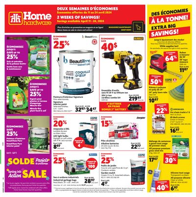 Home Hardware (QC) Flyer April 11 to 24