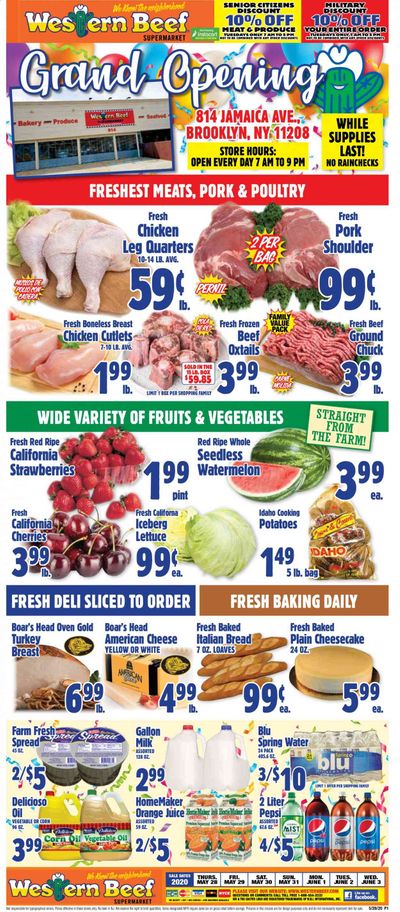 Western Beef Weekly Ad & Flyer May 28 to June 3