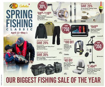 Cabela's Flyer April 11 to May 1