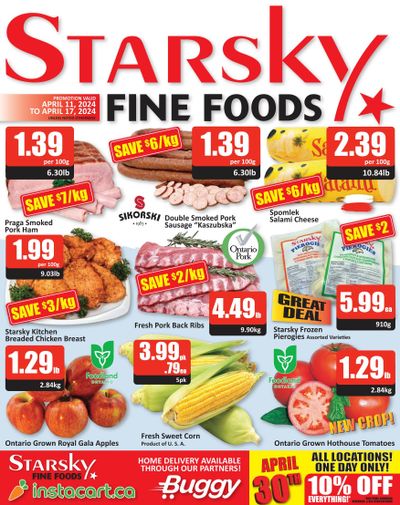 Starsky Foods Flyer April 11 to 17