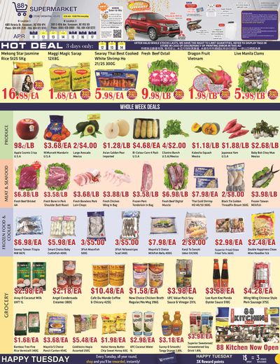 88 Supermarket Flyer April 11 to 17