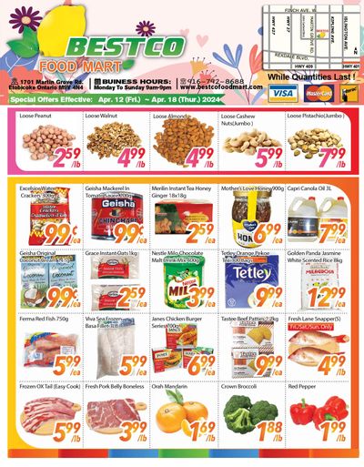 BestCo Food Mart (Etobicoke) Flyer April 12 to 18