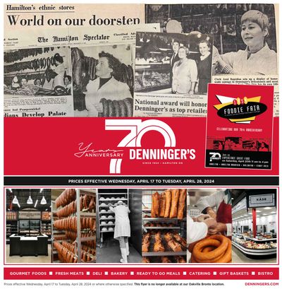 Denninger's Monthly Flyer April 17 to 28
