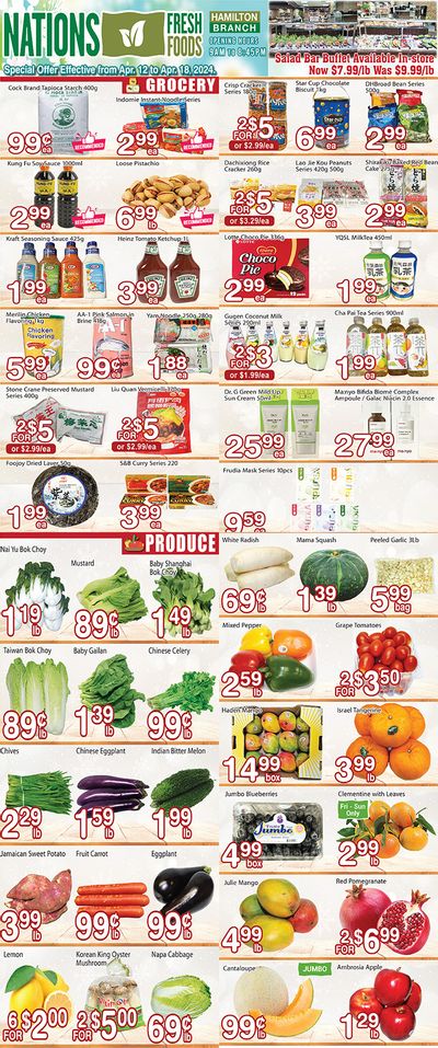 Nations Fresh Foods (Hamilton) Flyer April 12 to 18