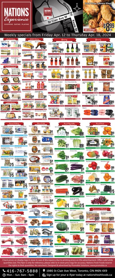 Nations Fresh Foods (Toronto) Flyer April 12 to 18